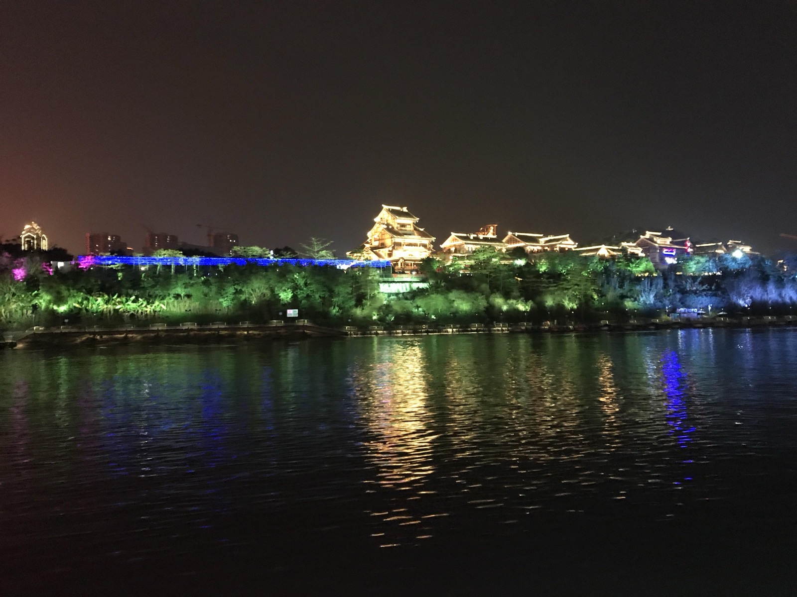 百里柳江夜景